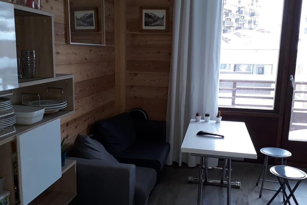 Studio 2 Pers Plein Centre Val Claret ティニュ エクステリア 写真