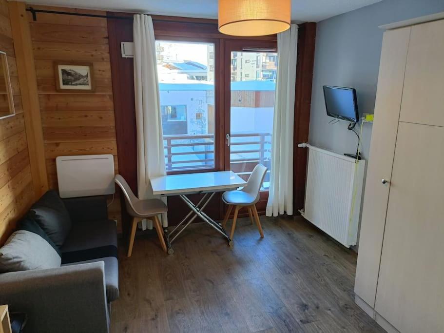 Studio 2 Pers Plein Centre Val Claret ティニュ エクステリア 写真